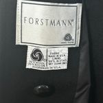 Vintage Forstmann Black Merino Wool Cape Collar Embroidered Velvet Princess Coat Size undefined Photo 11