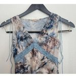 Forever 21 VTG Y2K Tie-Dye Empire Waist V-Neck Lace Cami Top Spaghetti Straps XS Photo 1