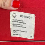 For Days Cherry‎ Red SS Utility Romper Size M Photo 6