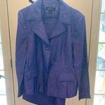 Stefani STUDIO PURPLE 2 PIECE SKIRT SUIT BLAZER & SKIRT SIZE 16 Photo 0