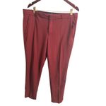 Banana Republic RYAN SLIM WOOL BLEND PANT Career Women's Size 14 Stretch Photo 3