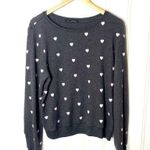 Wildfox  Grey & Pink Heart Crewneck Sweatshirt 236 Photo 1