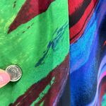 Valerie Bertinelli  Multicolored High-Low Halter Dress Women’s Size 8 Photo 9