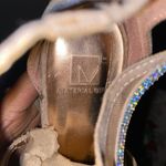 Material Girl Elegant Tan Strappy Heels Photo 11