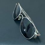 Vintage EAGLE EYES Freedom R52 SLV #12029 7188 Aviator Sunglasses Silver Photo 5