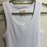 For Days Women’s White Weekender Tank Midi Dress Size Large Organic Cotton Photo 5