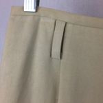 Ellen Tracy  100% Silk Tan Wrap  Long Maxi Skirt 4 NEW Photo 2