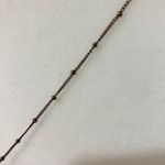 Fossil  Copper Tone Rhinestone Sphere Ball Necklace 18" Photo 2