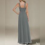 David's Bridal AW Vienna Bridesmaid Prom Formal Special Occasion Wedding Guest Dress, 6, Gray Photo 1