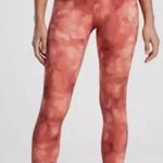 Athleta Elation Printed 7/8 Tights Serene Island Coral Size XXS Photo 0