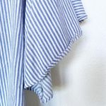 Jealous Tomato  Off the Shoulder Bell Sleeve Pinstripe Dress Size Large Photo 5