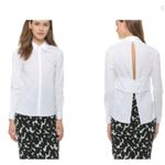 ALC Frank A.L.C. Carolyn Top Open Back Button Down Shirt Photo 1