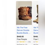 Free People New We The Free Denver Double Buckle Boots Photo 5