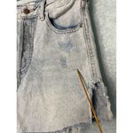 We The Free Makai Button Fly Distressed Denim Cutoff Shorts Size 25 Photo 4