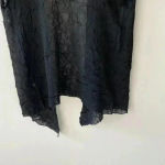 Eileen Fisher  black Open Sweater Vest size ps Photo 3