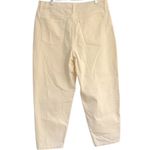 A New Day Cream High Rise Straight Denim Jeans Size 14 Photo 2