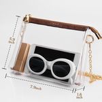 New Clear Purse for Women Stadium Bag Clear Crossbody Photo 2