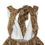House of Harlow  1960 Brown Animal Print Mini Dress | U.S. Woman’s XSmall Photo 3