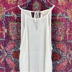 Bella Dahl  Revolve Halter Tank Keyhole Back in White Photo 2