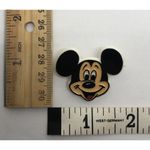 Disney Rare Vintage Pin Mickey Mouse Plastic Pinback Pins 80's Latch Clasp Face Photo 3