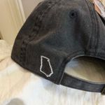Home Free Georgia Hat Washed Out Black New Baseball Cap Adjustable  Photo 5