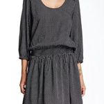 Soft Joie REVOLVE Zandi Smocked Waist Dress Size Large Black Photo 0