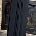 Mercer & Madison Elegant Black Maxi Dress Size M Photo 8