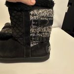 G by Guess Black and‎ Gray Women's Boots Photo 6