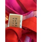 Maggie Marilyn I’m Coming Home Striped Satin Mini Dress Womens Size 6 Pink Photo 10