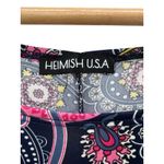 Hemish USA Paisley Print Sleeveless Knit Dress XL Boho Travel‎ Stretch Soft Navy Blue Size 1X Photo 2