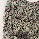 Arula pink and cream floral rouched tank top Size 2X Photo 1