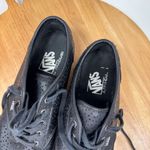 Vans  Atwood Perforated Leather Low Top Lace Up‎ Sneakers Black Womens 10 Photo 8