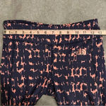 The North Face  navy and coral Capri leggings size S Photo 4