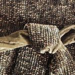 Retrofête Retrofete Ella Sequin Dress in Olive One Shoulder Belt Size Medium NWT Photo 3