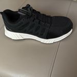 Reebok Work Women’s 6.5W Black White Steel Toe Slip Resistant Safety Shoes Photo 11