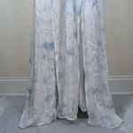 Boho Me Boho‎ Me Blue & White Cloud Pattern Dress 2X/3X Photo 3