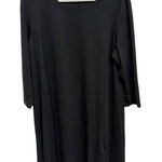 Loft Black Long Sleeve Shift Dress Business Casual Church Size XL Business Photo 0
