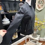 Me Jane  Faux Leather Jacket Size Large Photo 2