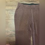 Maurice's NWOT Maurice’s Brown/Metallic Flared Pull-On Pants Size Large Photo 1