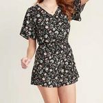 Old Navy V-Neck Flutter Sleeve Romper Photo 0