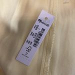 Madewell  Straight-Leg Full-Length Pants in Satin candlelight yellow Photo 6