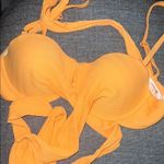 Cupshe Orange pushup Bikini Bra Top M Photo 0