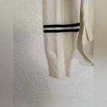 Hilary Radley Women's 2-Fer Sweater, Off-White & Black Stripe, Size XXL Photo 5