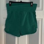 Free People Movement Women's Shorts Green Size M Photo 2