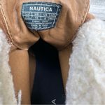 Nautica Women's  Camel Suede Ankle Boots Wedge‎ Heel Size 10 Photo 5