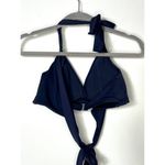 Athleta ‎ blue swim bikini top Photo 3