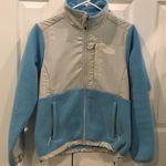 The North Face Blue Fleece Zip-up Jacket Photo 0