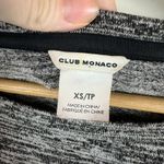 Club Monaco  Womens Black Striped Pullover Crew Neck‎ Sweater Sz XS | Minimalist Photo 8