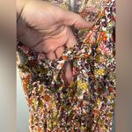 Old Navy Waist-Defined Flutter-Sleeve Floral Mini Dress for Women Size small Photo 5