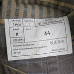 American Vintage Vintage Giorgio Fiorelli Brown Plaid Blazer Jacket Unisex XL/44R Photo 4